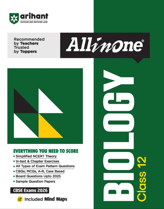 CBSE All in One Biology Class 12 Exam 2026